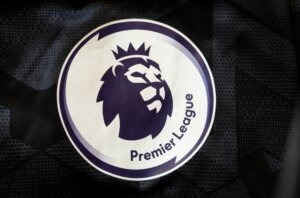 Close,Up,To,Shield,,Logo,Of,The,Premier,League,,English